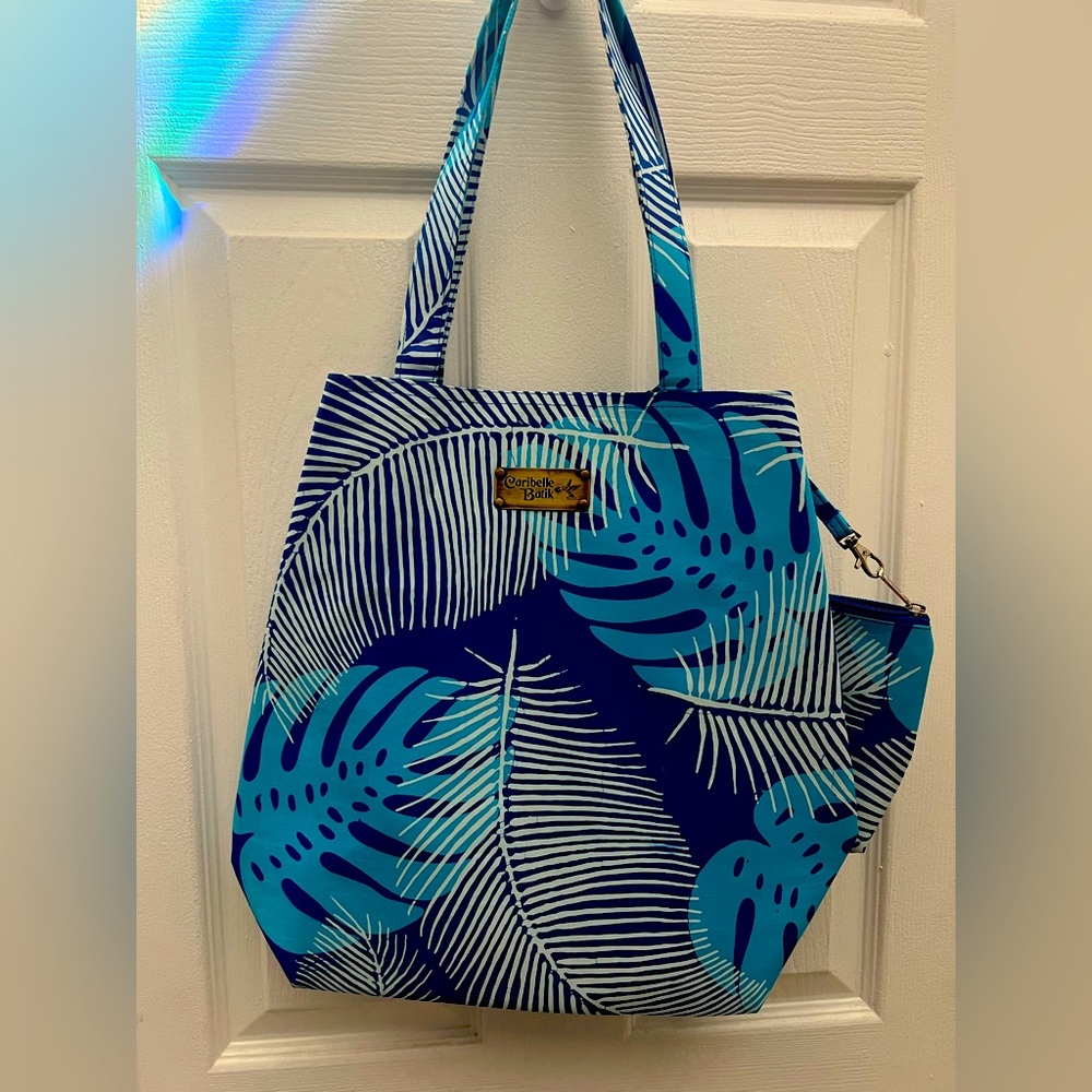 Blue Tote Bag
